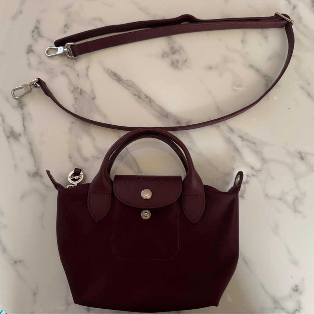 Longchamp Le Pliage  Neo Nylon 1512 crossbody, Burgundy